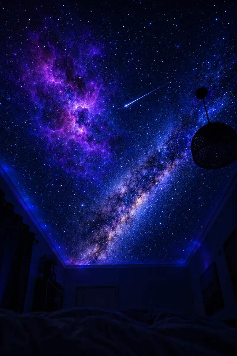 Starry Ceiling projection mapping template